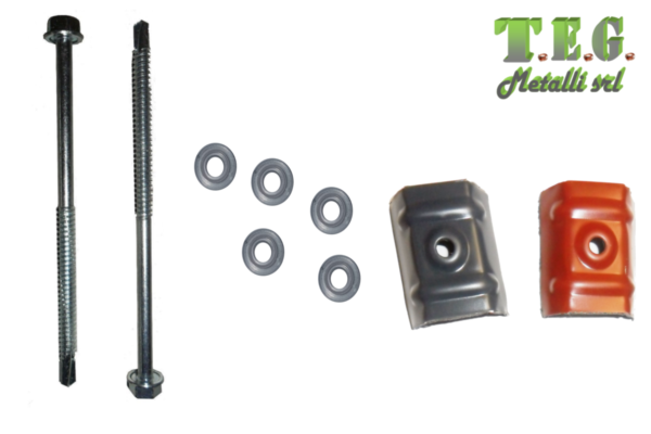 kit fissaggio pannelli tetto coibentati